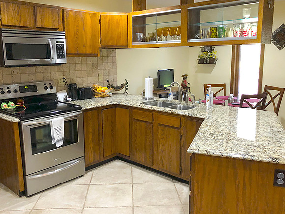 Kitchen - Stove - Sink -Table